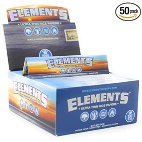 Elements - King Size Blue - Paper